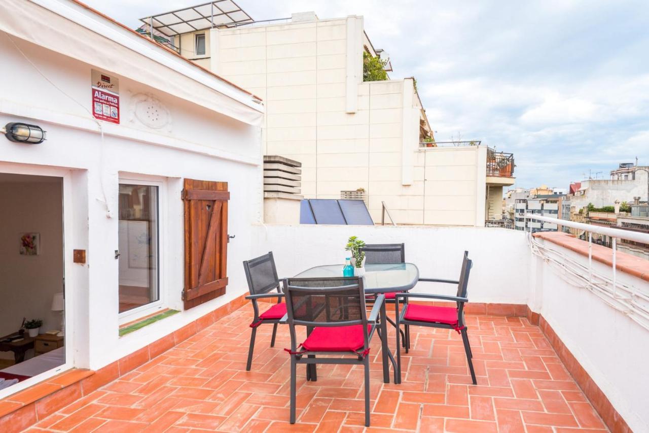 Cozy Studio With Amazing Terrace Near Plaza Espana Barcelona Exterior foto